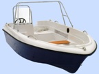 Стеклопластиковая моторная лодка Легант-400 Консоль