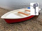 Гребная лодка с мотором"Тортилла-5 с Рундуками Tarpon T 5S"