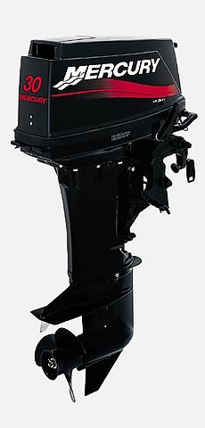 Двухтактный лодочный мотор Mercury 30EL