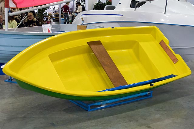 Пластиковая лодка Тортилла-3 на выставке