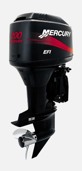 Двухтактный лодочный мотор Mercury 200XL EFI