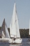 Яхта VIZA-Omega, фото на ходу сзади сбоку